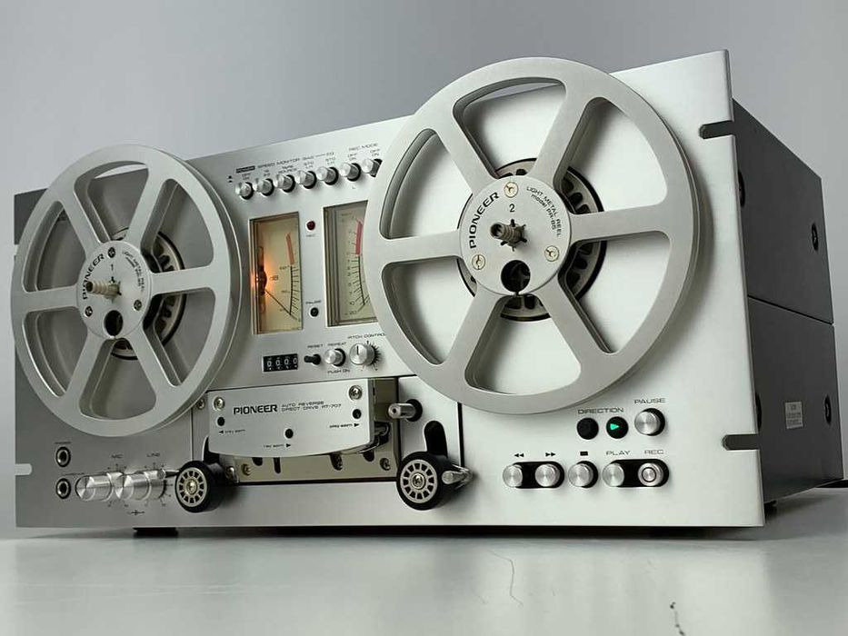 Magnetofon Akai GX-747 646 Pioneer RT-909 RT-707