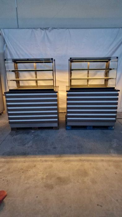 Немска луксозна сладкарска хладилна витрина за торти и сладк. изделия