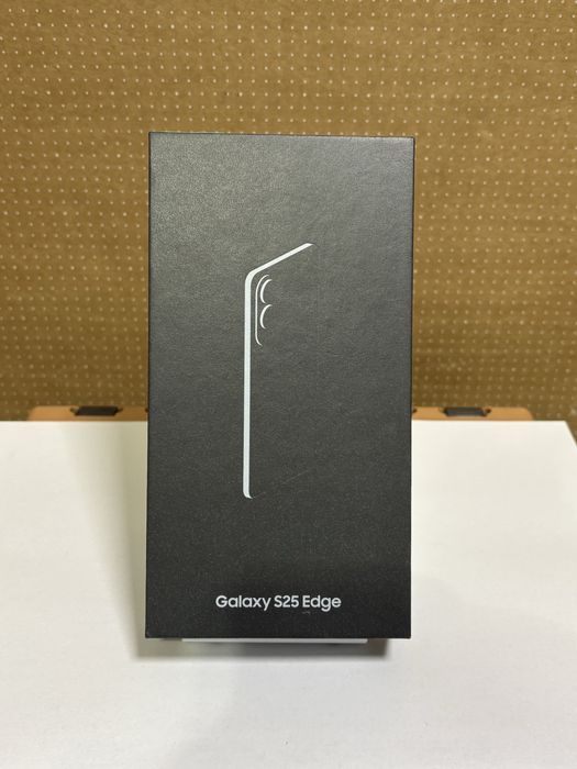 MDM vinde: Samsung S25 Edge, 256GB, Titanium Jetblack.