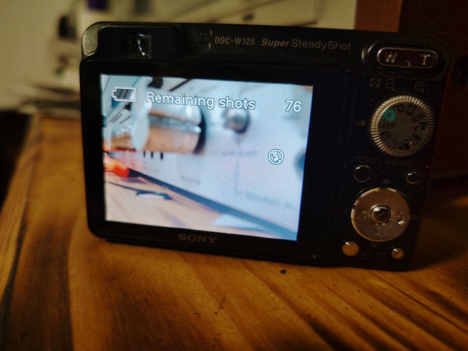 Aparat foto Sony CyberShot DSC-W125