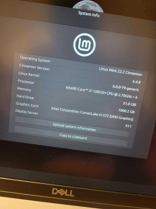 Лаптоп Dell Latitude 5511 - 1TB NVMe SSD, 32GB DDR4 RAM, I7-10780H