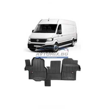 Гумени стелки зa VW Crafter 2016-2024 г., ProLine 3D