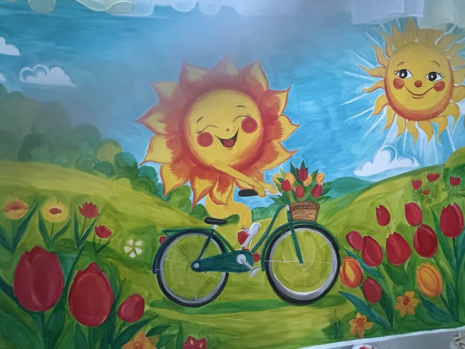 Роспись в интерьере