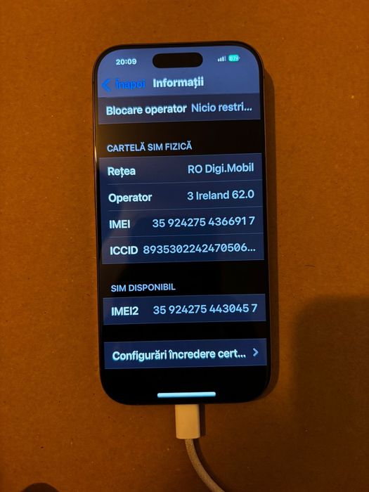 Iphone 16pro 128GB Desert Titanium