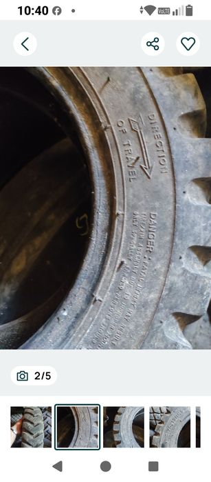 Cauciucuri utilaj agricol 570/12