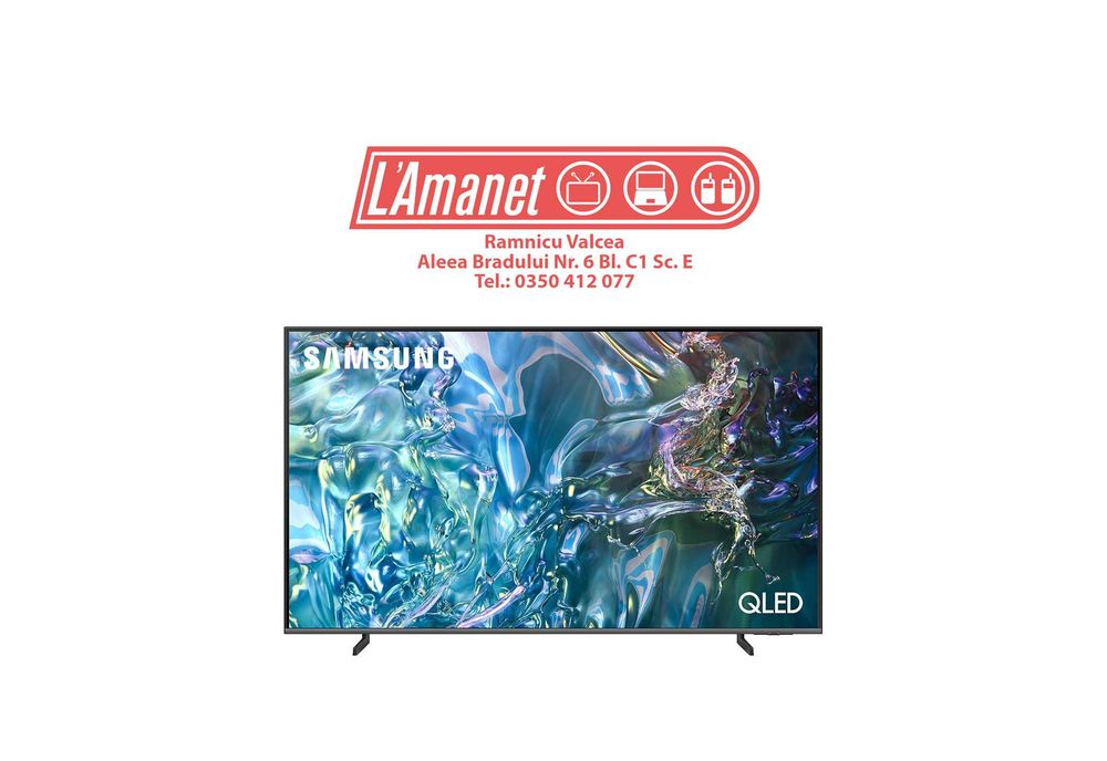 TV Qled Smart 43" SAMSUNG 43Q67D Ultra HD 4K HDR 108cm WiFi Stare Buna