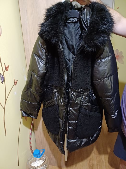 Дамско плътно и меко  зимно  яке