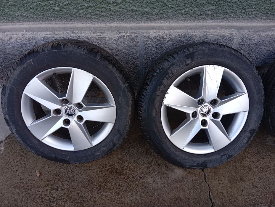 Set Jante Aliaj R16 Skoda Octavia 3 5E0601025H