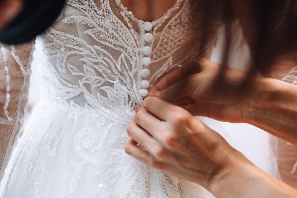 Rochie mireasa XS deosebita