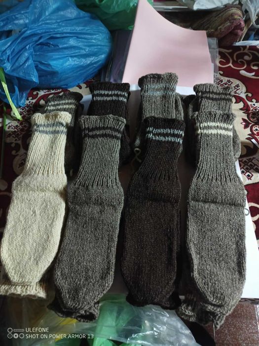 Вълнени чорапи (ръчна изработка)