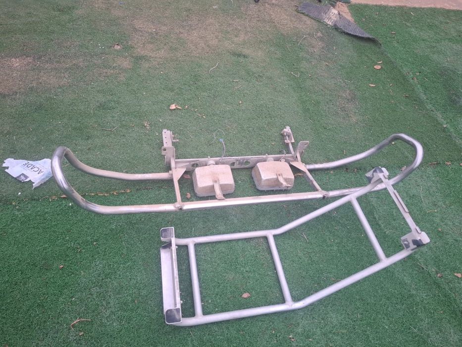 Кенгурятник и лестница