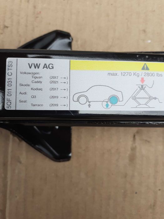 Cric,cheie de roti VW Tiguan,SKODA Kodiaq,Karoq,AUDI Q3,SEAT Tarraco