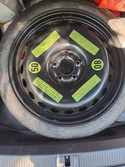 Roata rezerva slim  audi A4 și vw tiguan