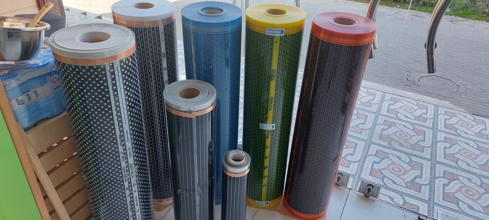 Плёночный тёплый пол всех видов