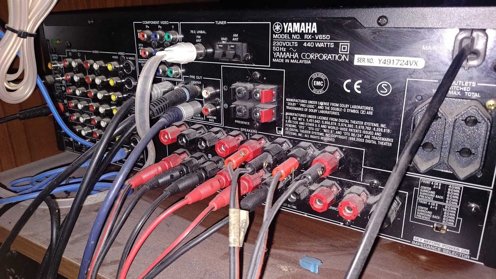 Yamaha 440 вата receiver