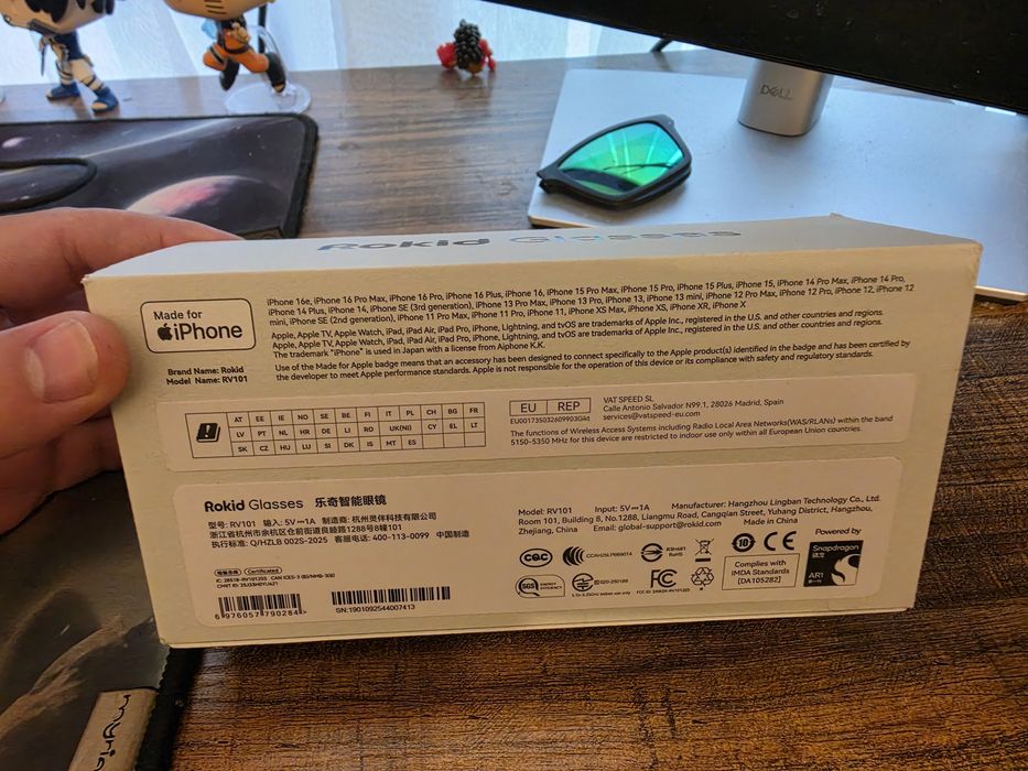 Rokid Glasses Display Ai - Ochelari inteligenți cu ecran si display