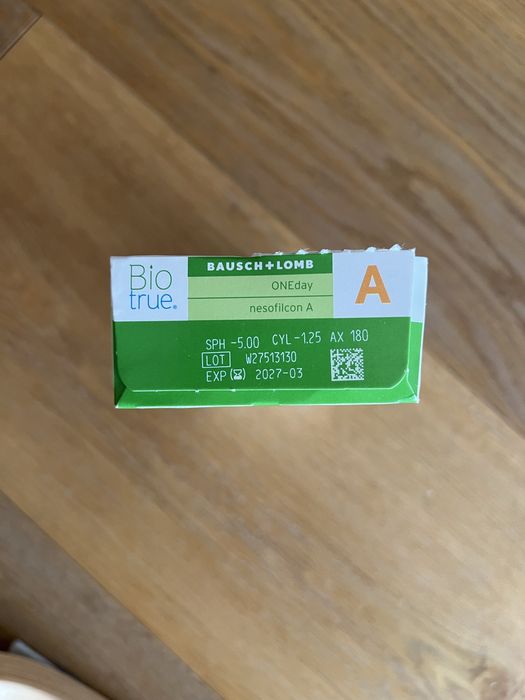 Еднодневни контактни лещи за астигматизъм BioTrue