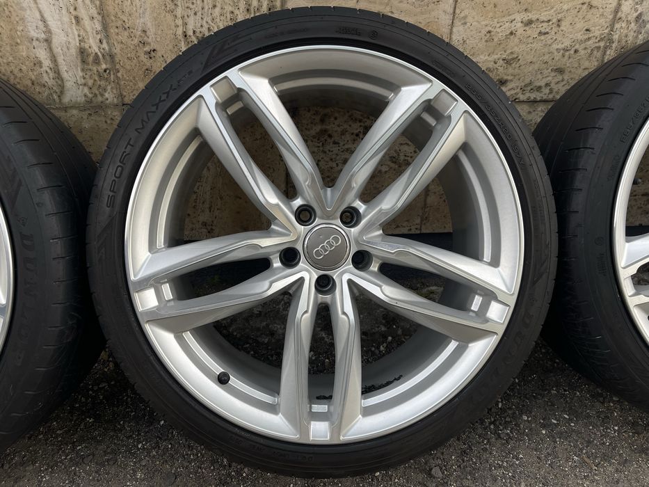 Jante Roti 20 S Line 5X112 Audi A4 A6 A7 C7 RS Allroad Anvelope vara 255 35 R20