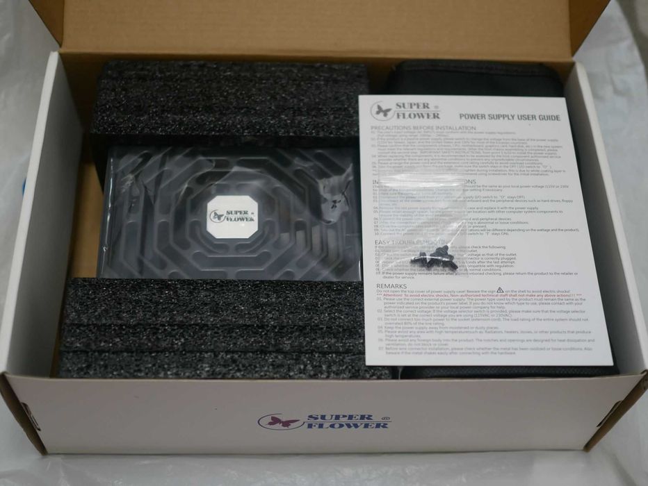 Блок питания Super Flower Leadex SE Platinum 1200w Цвет черный