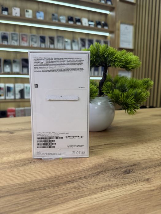 ‼️iPhone 12 Black 64Gb - Sigilat - Garantie 12 luni