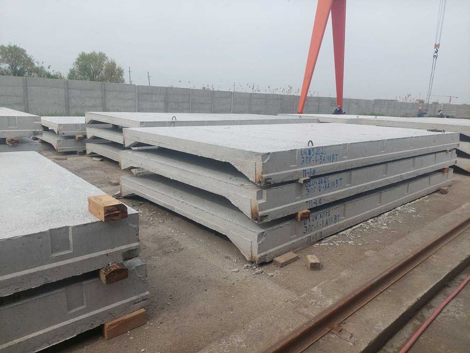 Плита перекрытия, лоток, опоры, ПКЖ, ФБС, бордюры