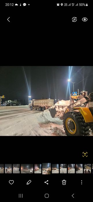 Вывоз снега уборка территорий