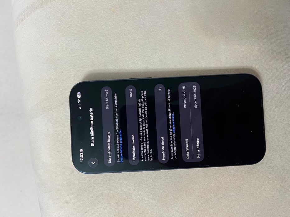 Vand iphone 17 pro deep blue