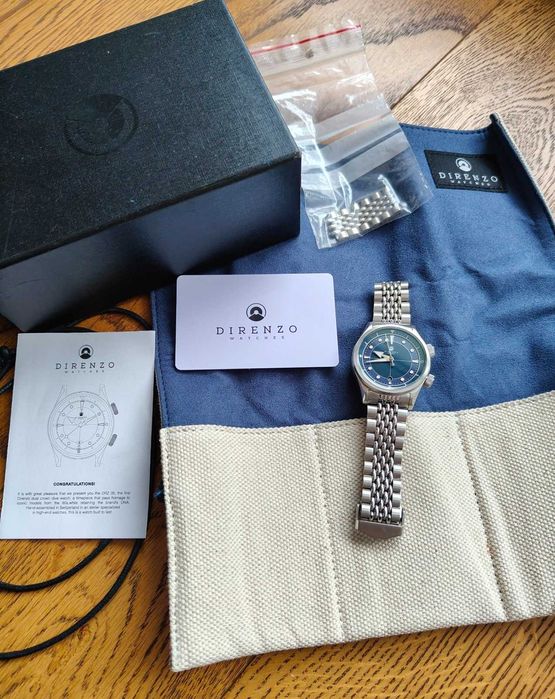 Swiss made Direnzo DRZ05 automatic compressor diver, фул сет, бартер