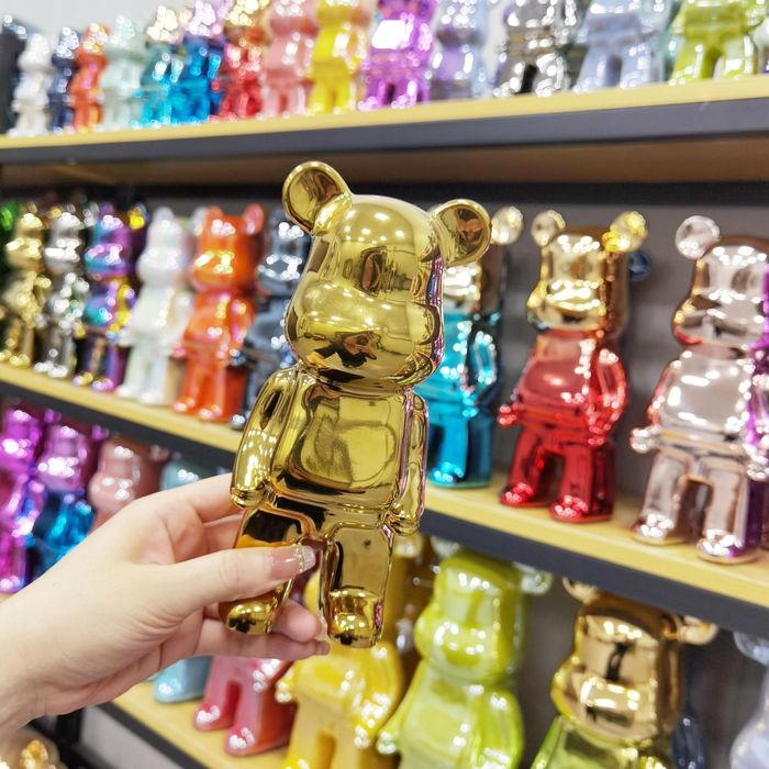 Bearbrick Art-Фигурка: Трендовая Копилка Интерьерный Медведь 3 размера