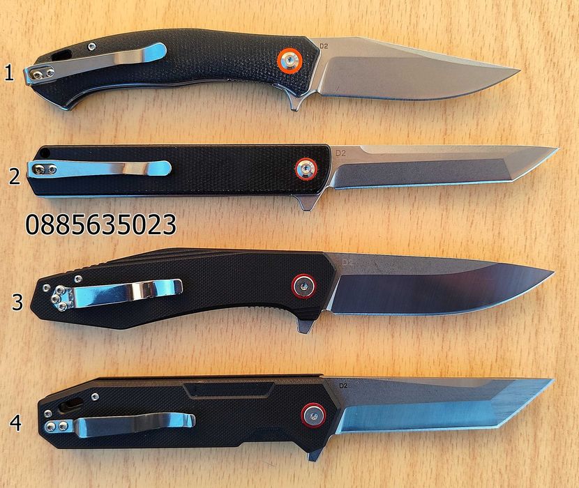 Сгъваем джобен нож / стомана D2 /