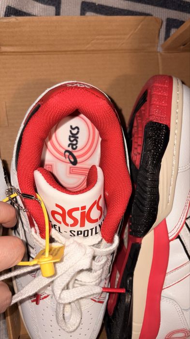 кроссовки ASICS Gel-Spotlyte Low Chicago Edition 'White Red'