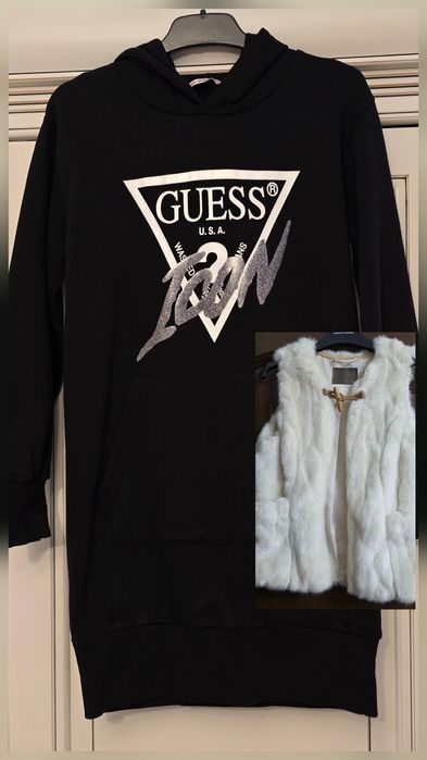 Rochie hanorac Guess, 10 ani si cadou vestuta Zara