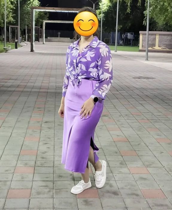 Продам платье с рубашкой (комплект)