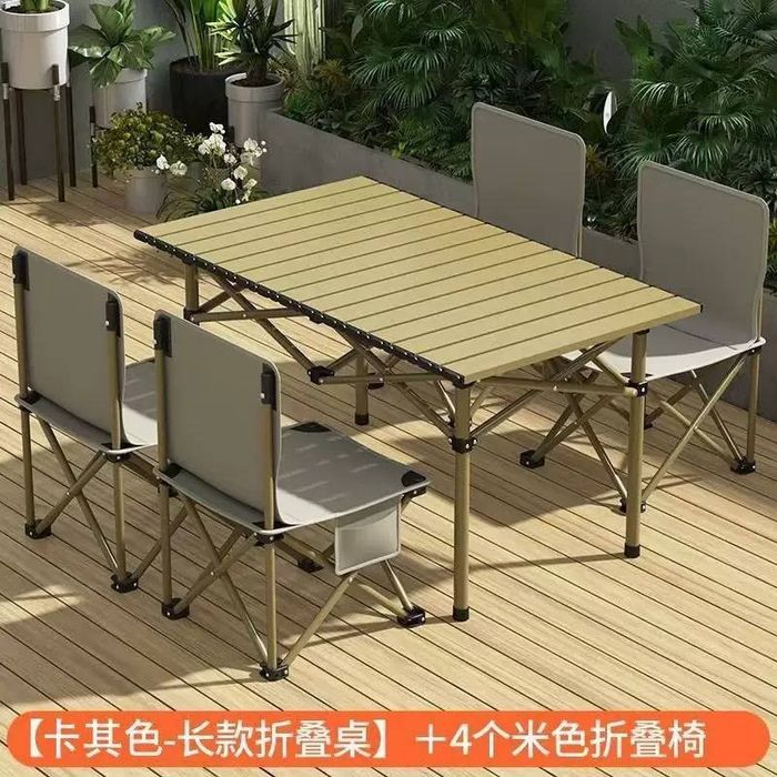 Piknik stol 6 stul va 4stul