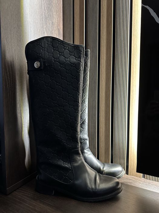Ботуши Gucci естествена кожа