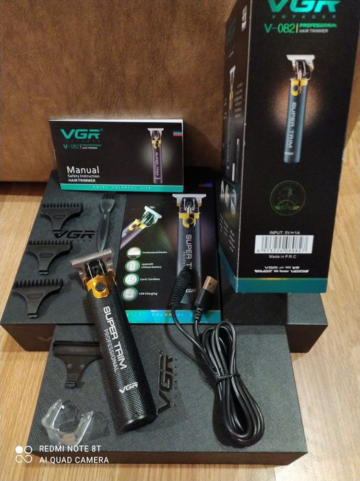 VGR V082 Машинка Тример за подстригване VGR V 082 ,бръснене,коса,брада
