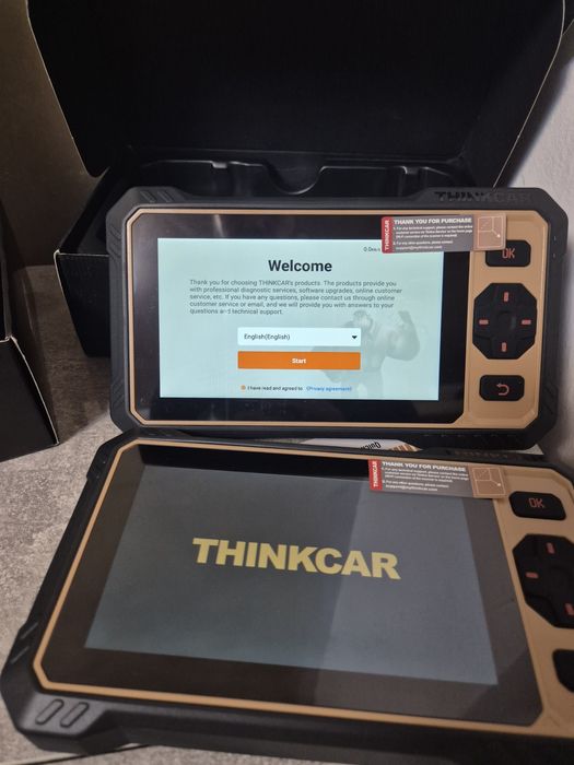 THINKCAR 2025г.Професионална диагностика ,OBD2 скенерБг.Меню