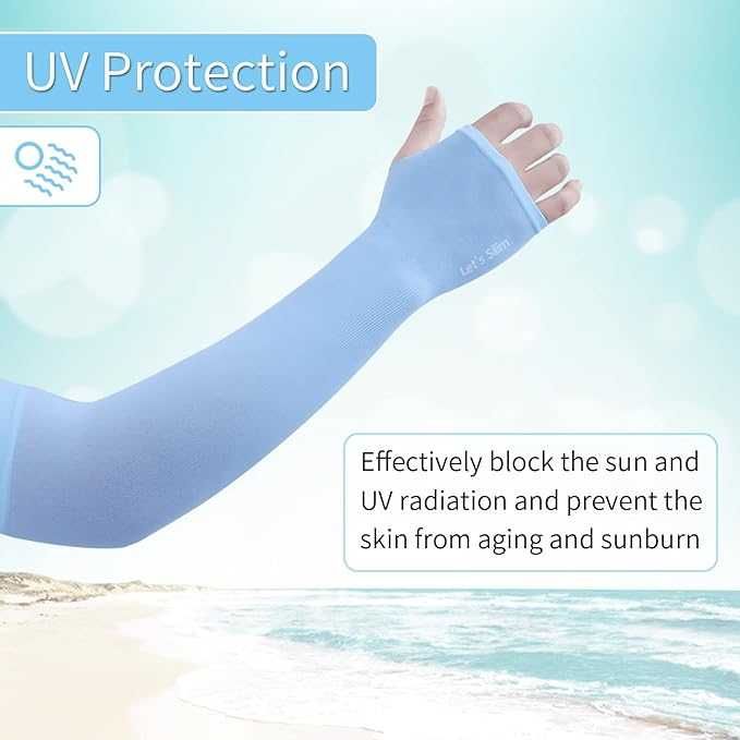 8 Чифта Спортни Ръкави за ръце, протектори, срещу UV лъчи за спорт