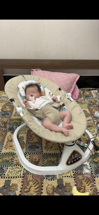 Электрический манеж, шезлонг, коляска