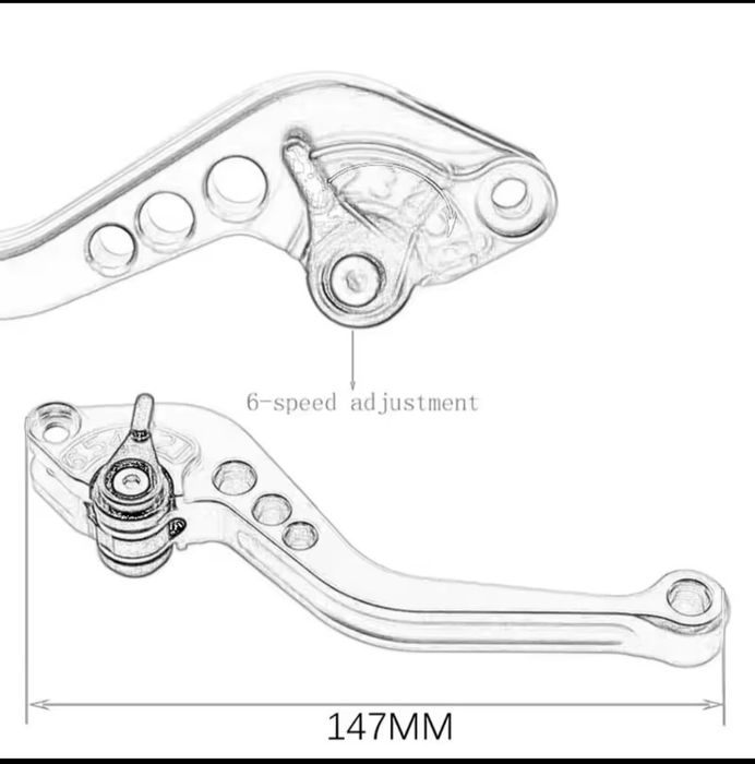 Лостчета спирачка и съединител за Honda CBR 1000RR 08-18 CBR 600RR