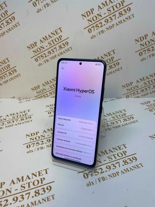 NDP Amanet NON-STOP Bld.Iuliu Maniu 69  REDMI NOTE 14 5G (59044)