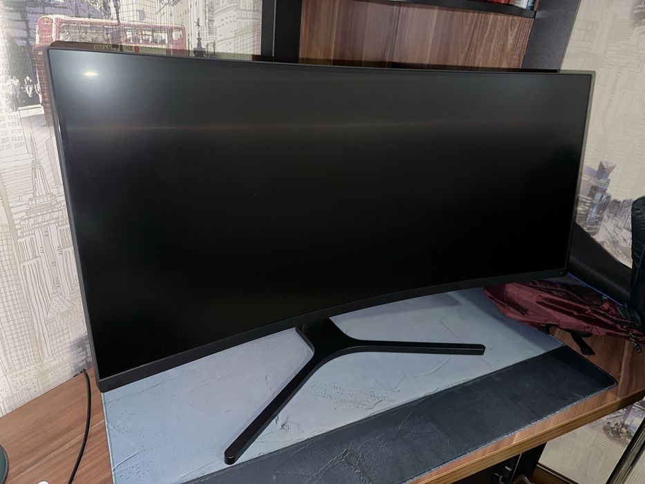 Mi 34 Curved Gaming Monitor (3440×1440] 4K IPS 144hz Hdmi Dp port