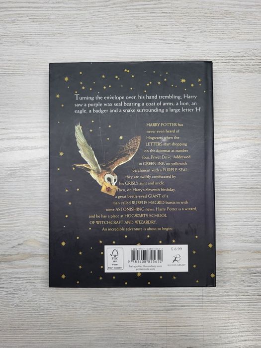 Harry Potter and the Philosopher's Stone Book Kitob