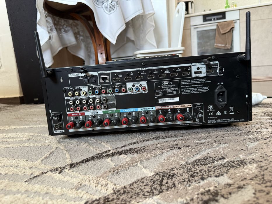 Denon AVR-X2400H Bluetooth Wi-Fi 7.2 канала