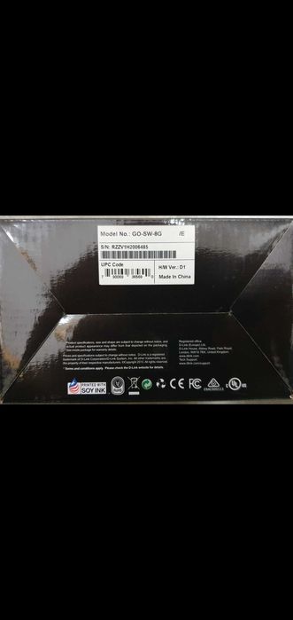 Switch D-Link GO-SW-8G, 8-Port 10/100/1000Mbps