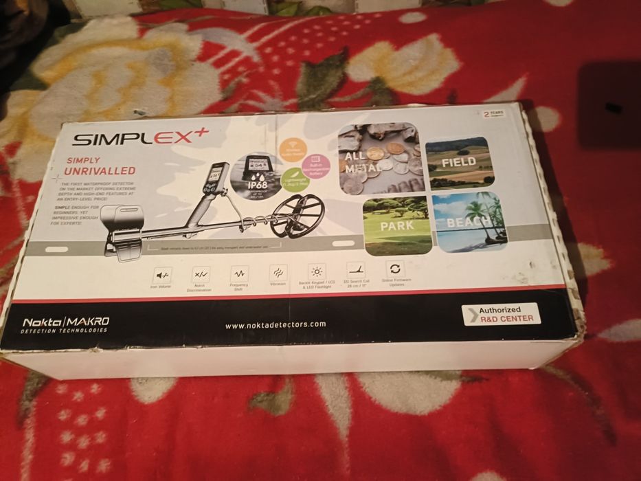 Металлоискатель Nokta Simplex+