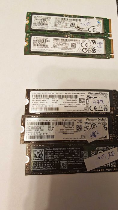 HDD SSD M2 Nvme laptop/ pc testate cu Hdd Santinel 128 / 256 gb  512 Suceava