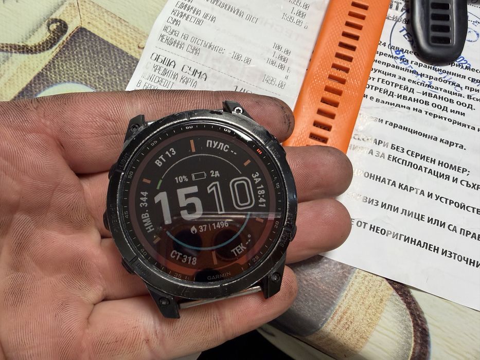 Продавам Garmin Fenix 7 sapphire solar