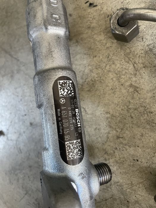 Rampa injectoare Mercedes w212 2.2 euro 5 6 e class c class