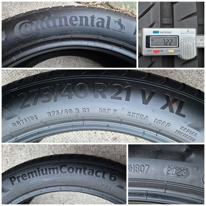 O bucată 275/40 R21 vară - una Continental